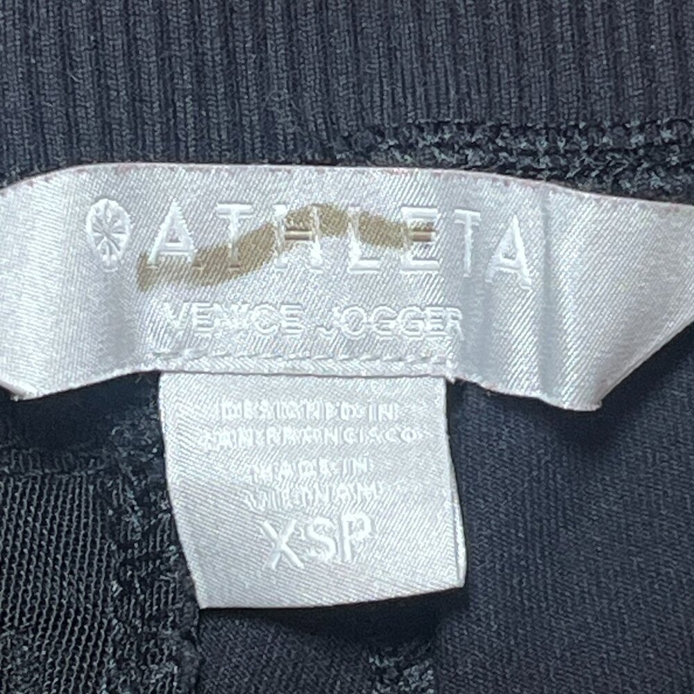 ✨ Athleta Salutation High Rise Jogger | Black | Size XSP | Soft Boho - Picture 3 of 8
